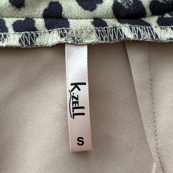 Kzell Leopard Skirt - Size Small - Picture 2 of 10